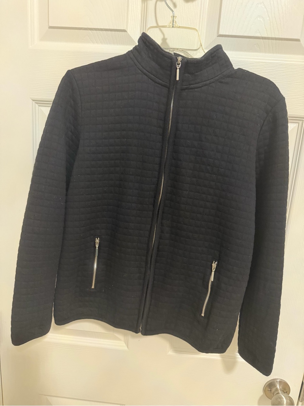 Scott Black Quilted Sport Jacket